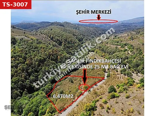 ŞEKER GAYRİMENKULDEN BIÇKIATİK KÖYÜNDE 6.470M2 SATILIK ARSA