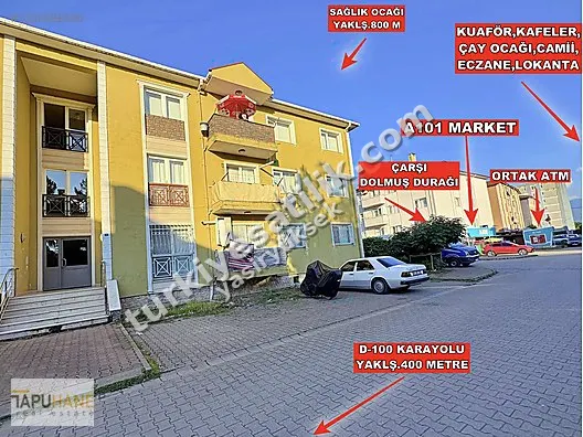 TAPUHANEDEN 3+1 3.KAT FIRSAT DAİRE