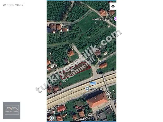 HENDEK DEREBOĞAZI MH. E-5 YANI SATILIK İMARLI ARSA (1393M2)