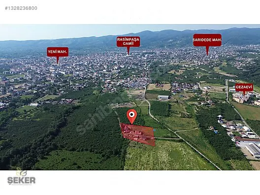 42-ŞEKER GAYRİMENKUL TAM DONANIMLI 6205 m2 SATILIK ÇİFTLİK