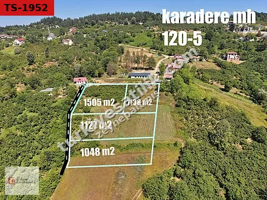 GÜRKAN GAYRİMENKUL KARADERE MH. %40 İMARLI 1174M² ARSA